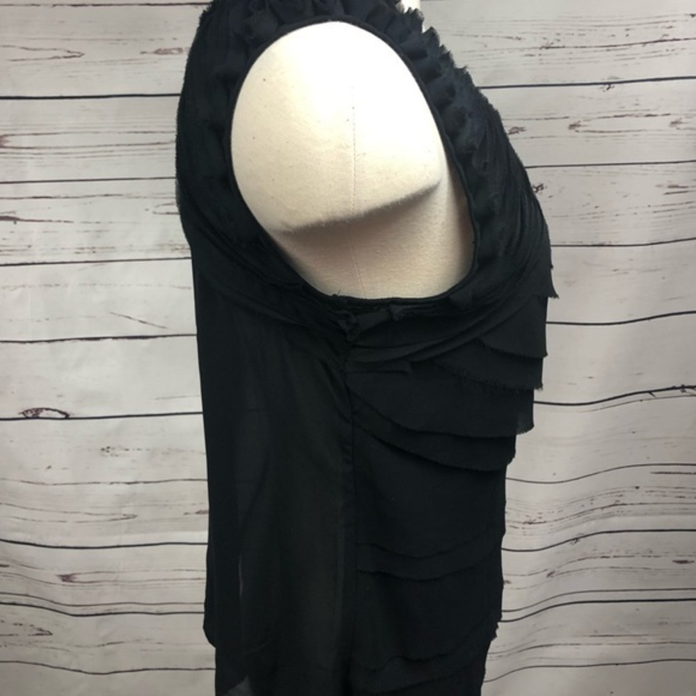 Fond Black‎ Ruffle Tank - Picture 5 of 8